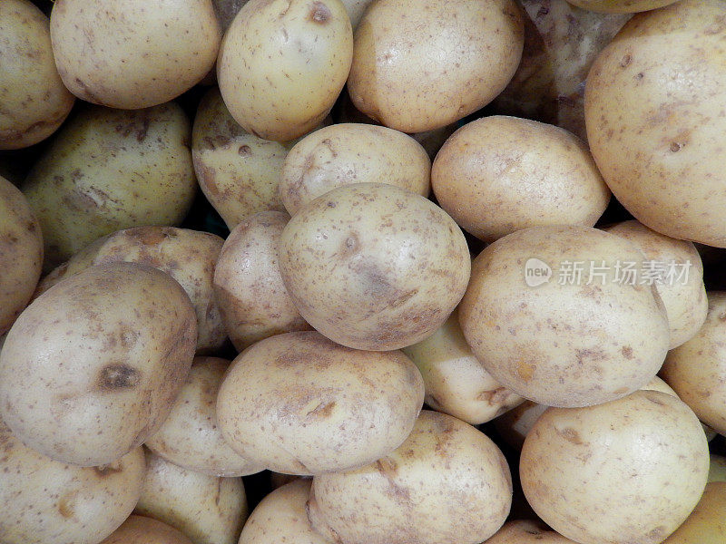 新挖土豆(Maris Piper)，超市，水果/蔬菜店，蔬菜水果店